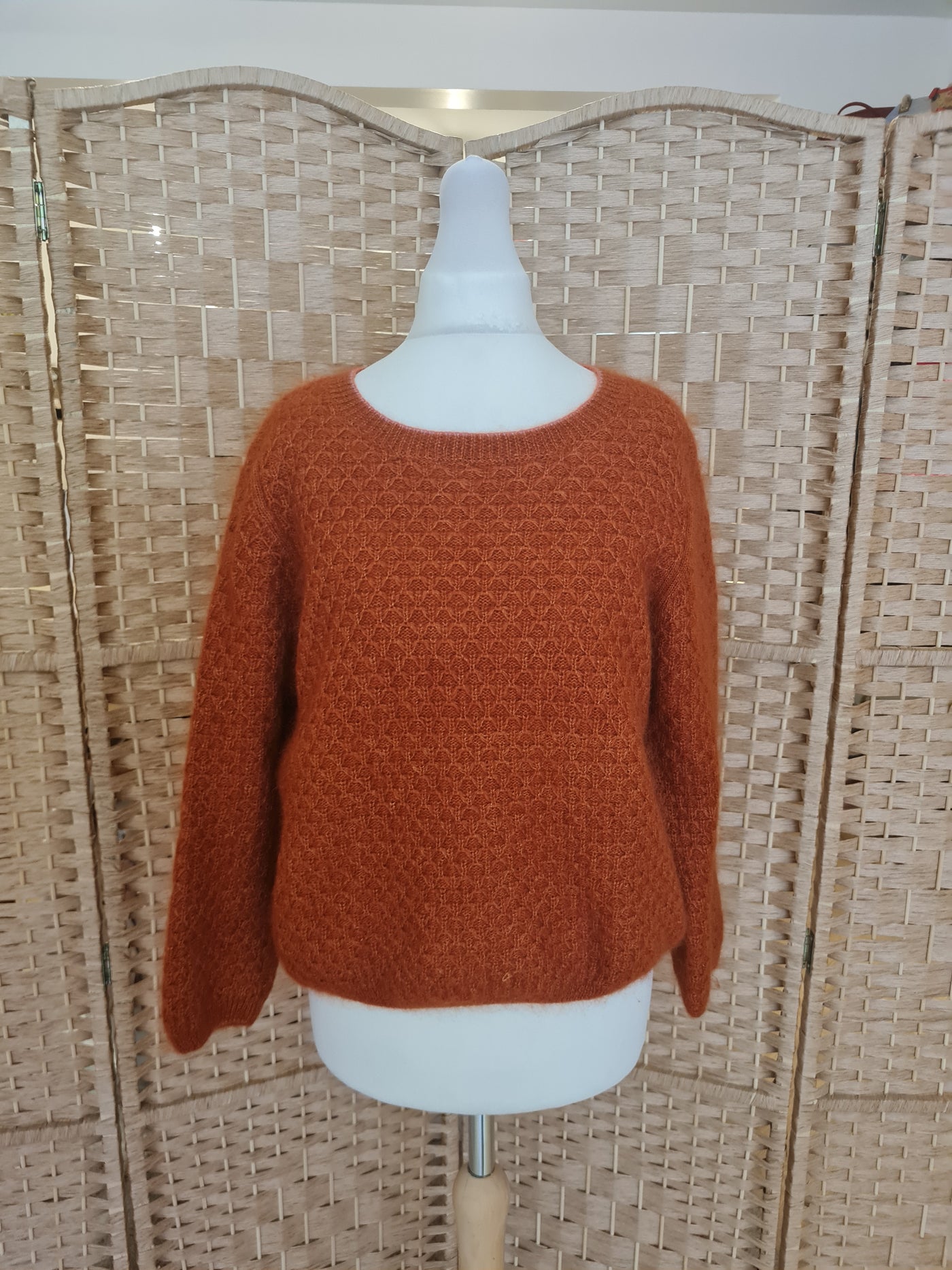 Bellrose Rust Mohair Jumper 1