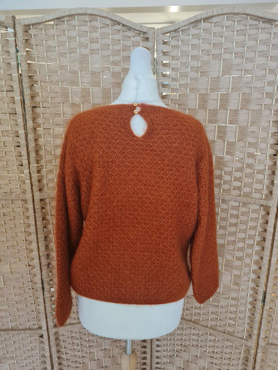 Bellrose Rust Mohair Jumper 1