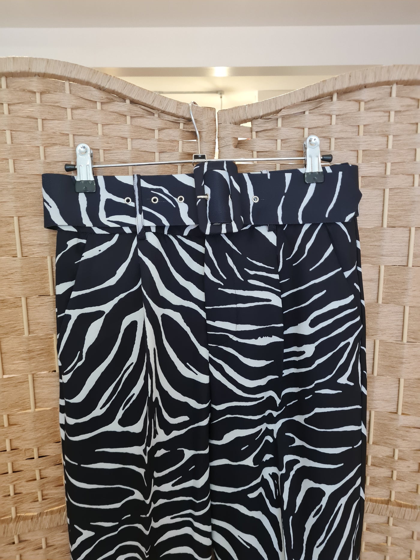 Lucy Wang Zebra Trousers 1 NWT