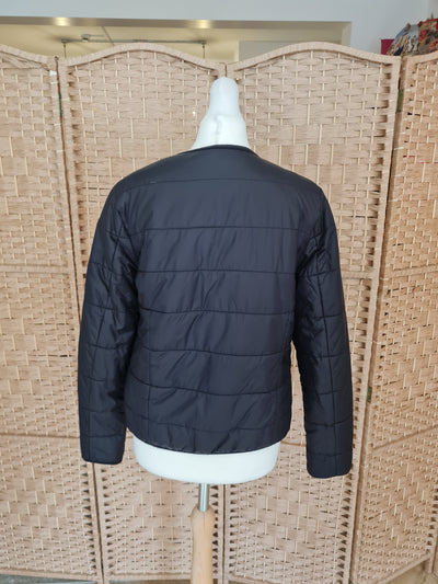 Part Two Navy/Black Reversible Puffa Jacket 10