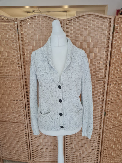 Lands End chunky cardigan M