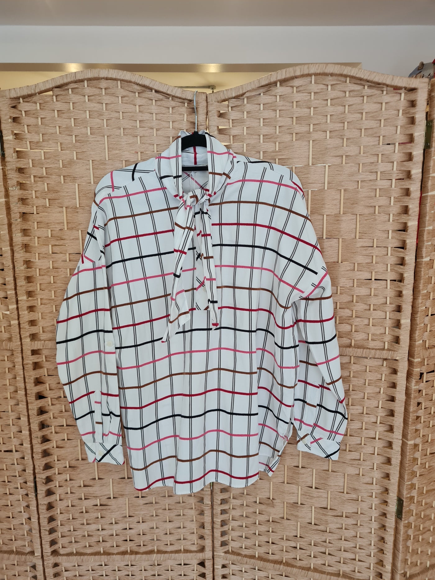 Zara Check Top XS