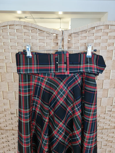 Zara Tartan Skirt L