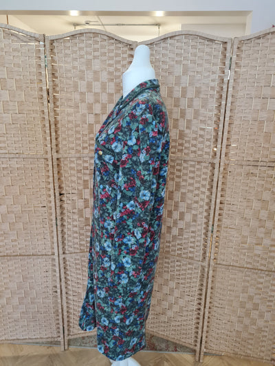 Carolina Pedrojni floral knit dress 12-16