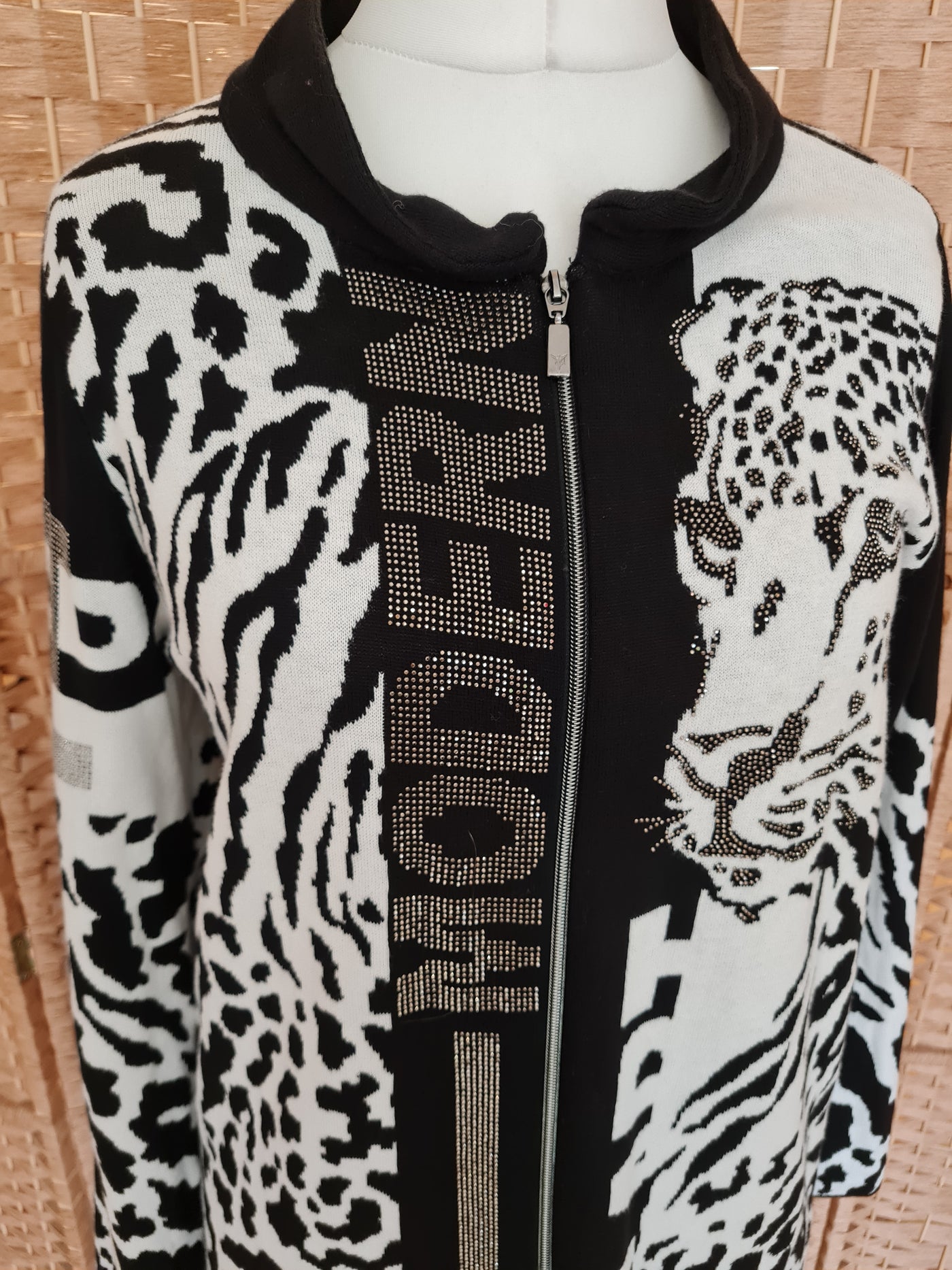Monari Leopard Long Cardigan 10