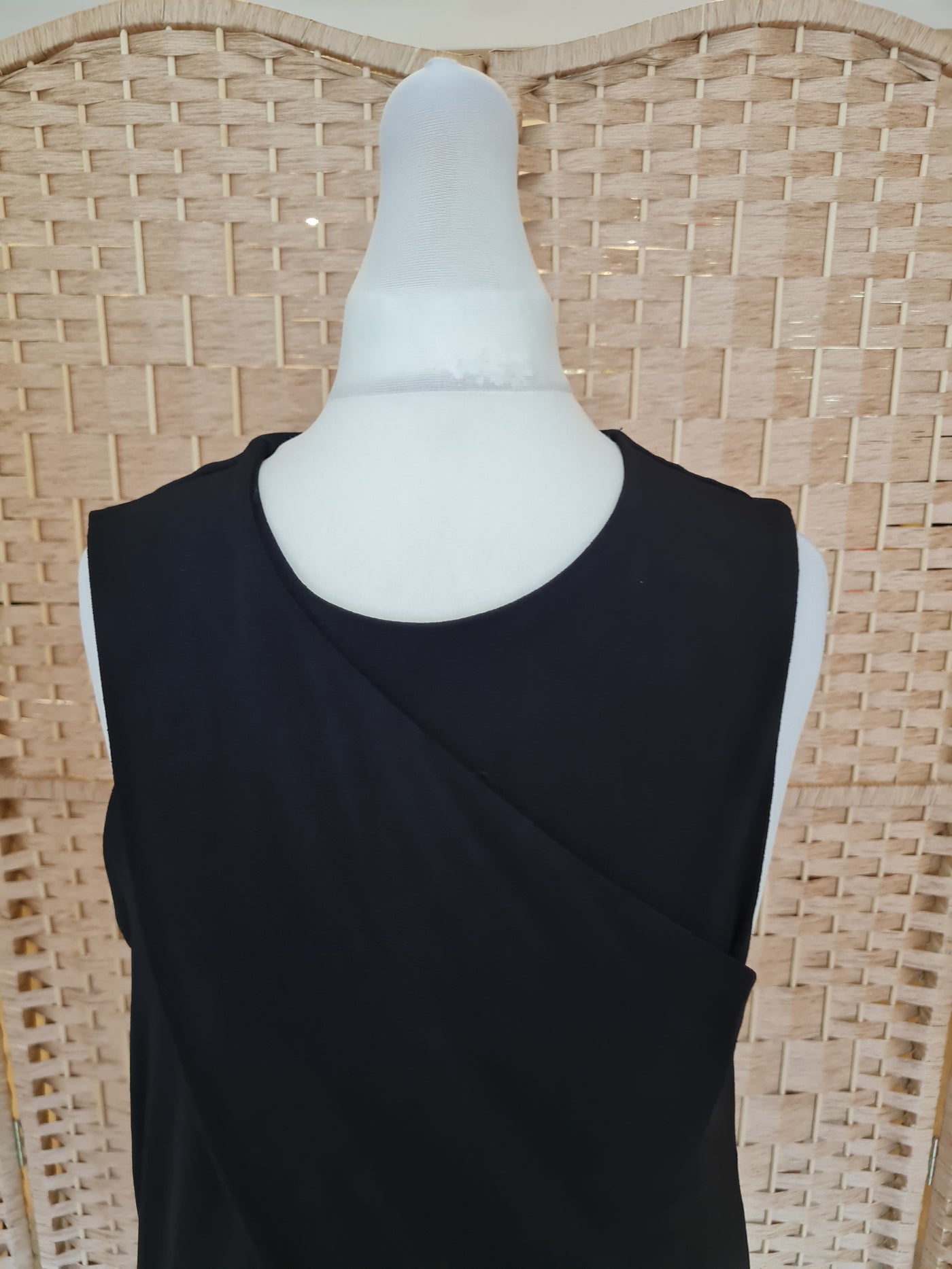 By Malene Birger Black Draped Maxi Size 10