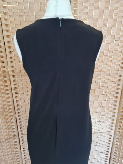 By Malene Birger Black Draped Maxi Size 10