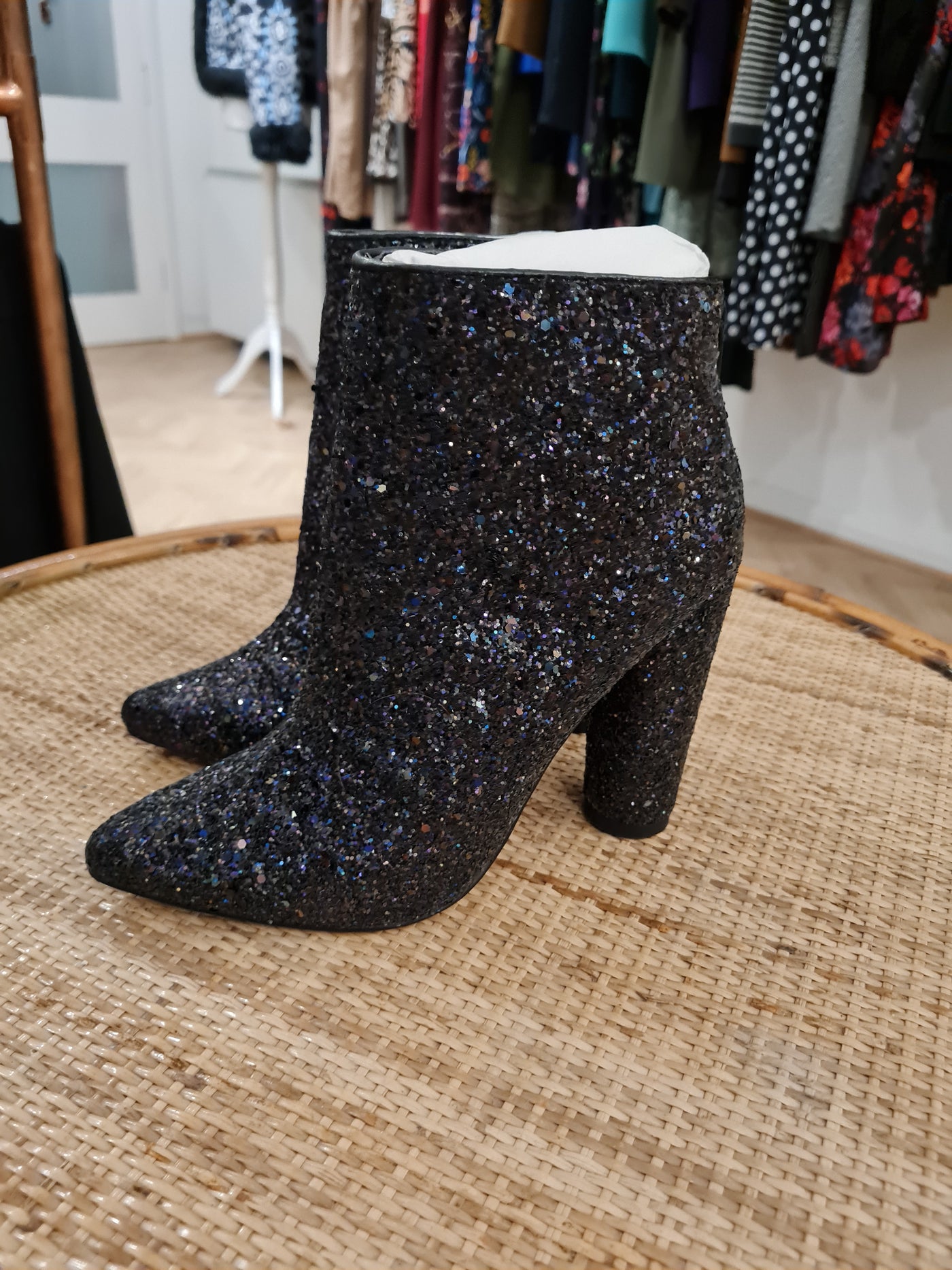 Aldo Sequin Boots 5