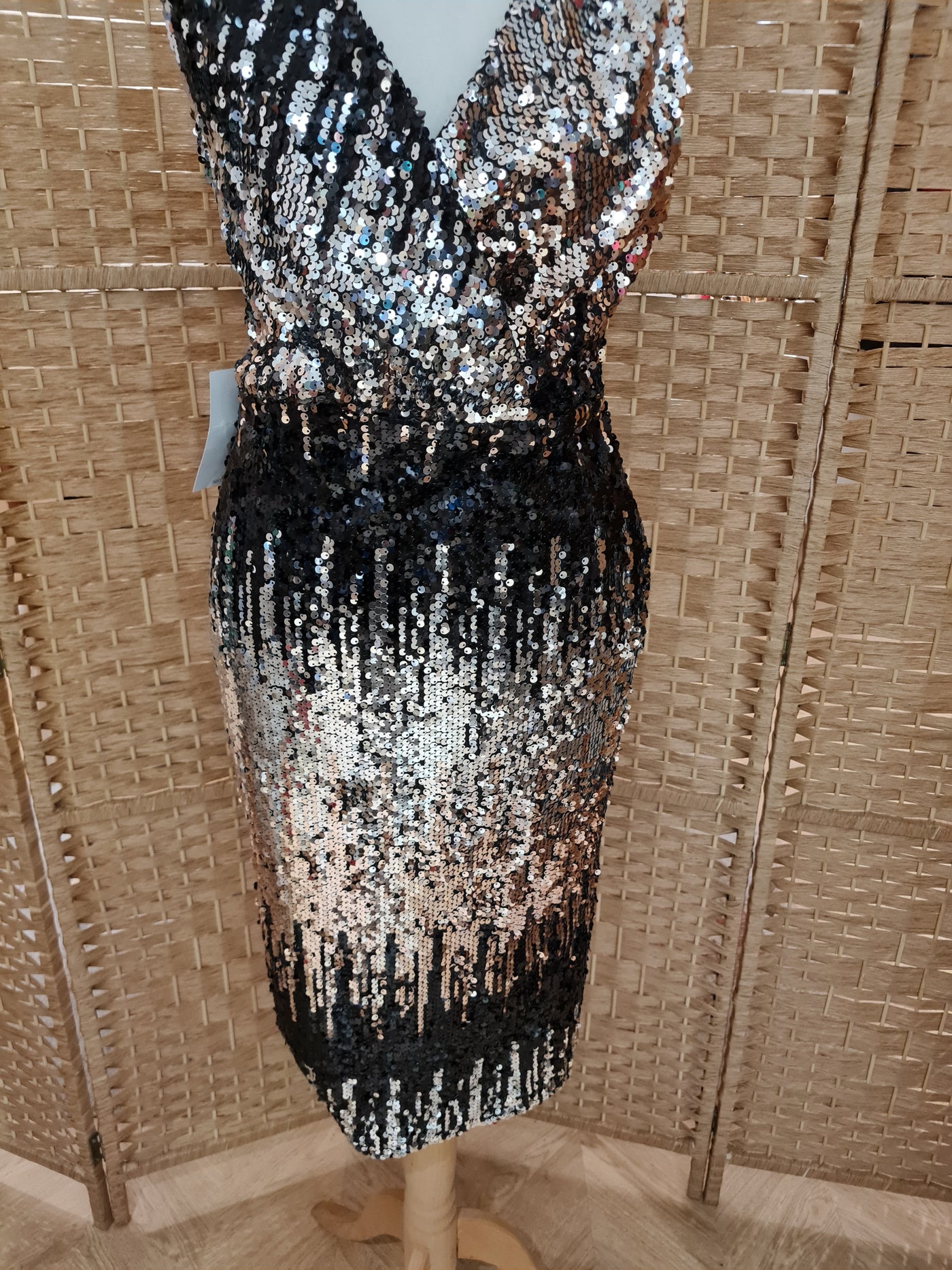 Sistaglam Sequin Dress Size 10 NWT