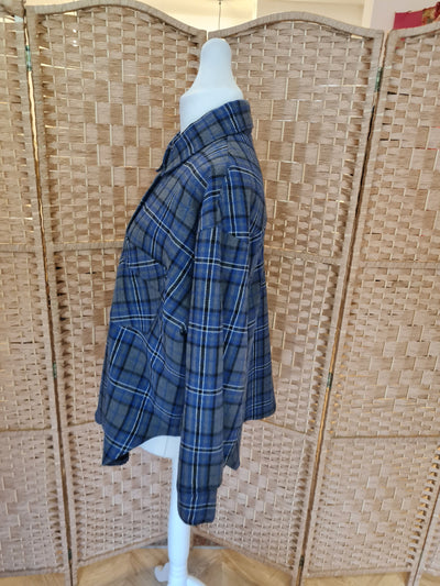 Zara Check Overshirt L