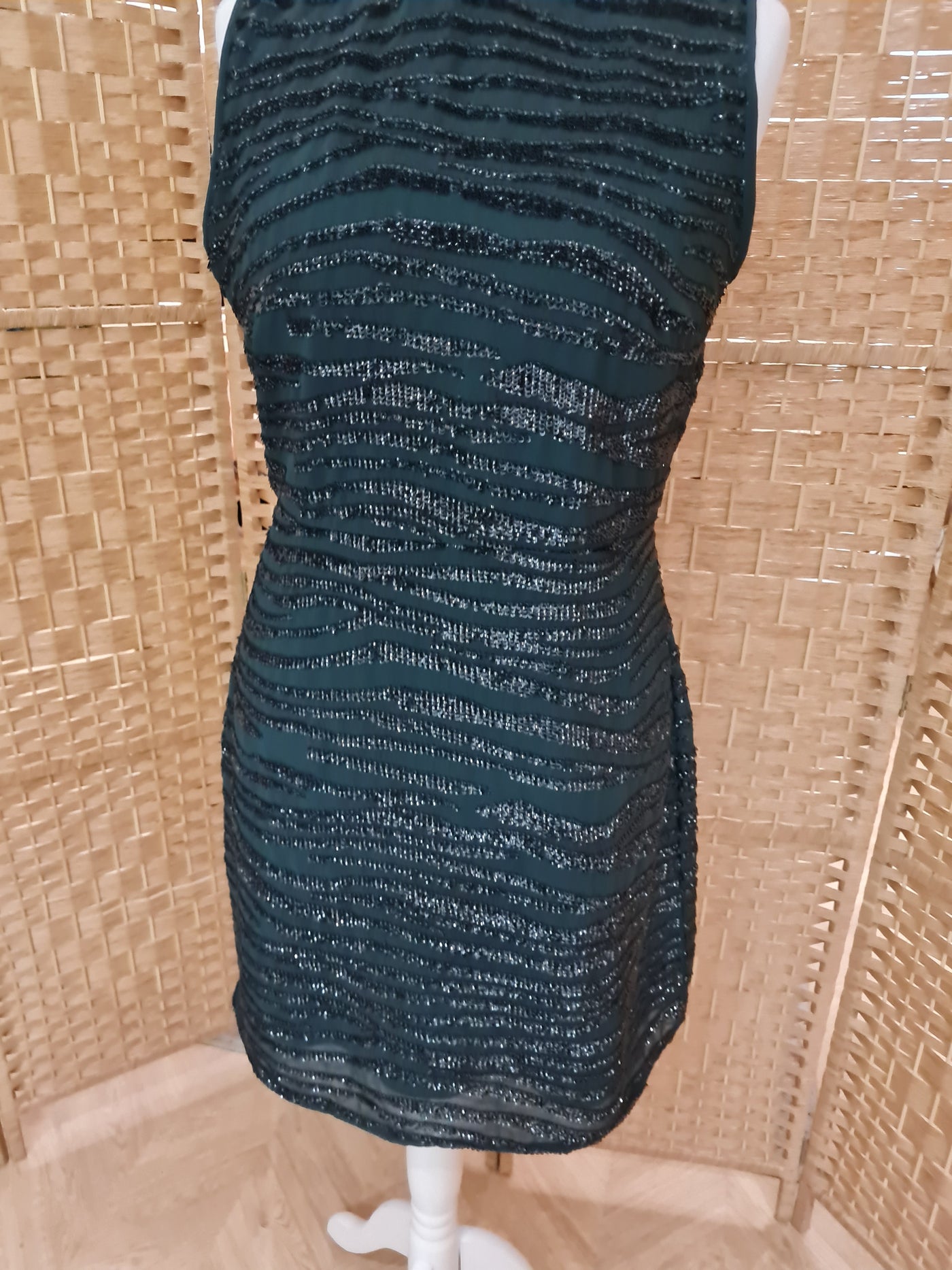 Oasis Green Sequin Dress 14 RRP 85  The Wardrobe