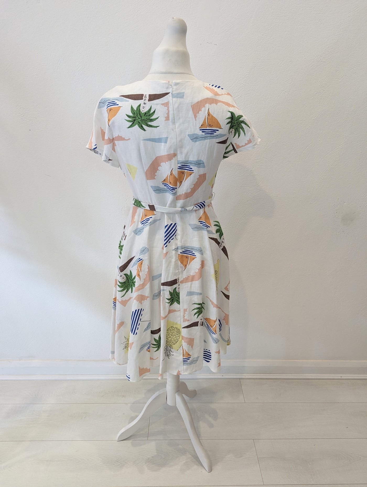 Hobbs Multi Print Dress Size 12