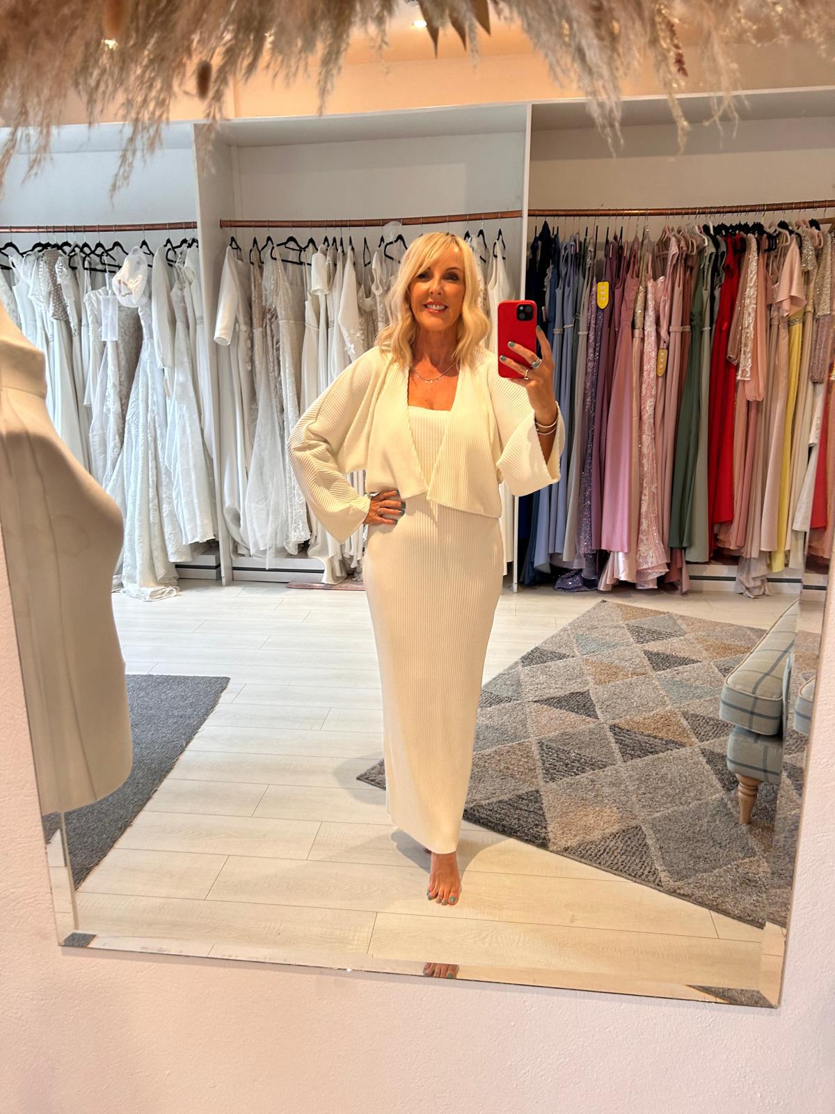 Cos White Shrug S RRP £65