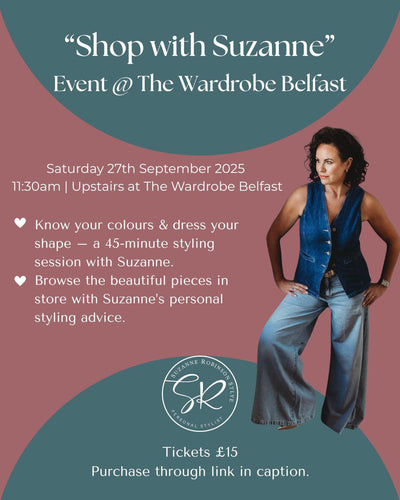 "Shop with Suzanne" Saturday 27th September