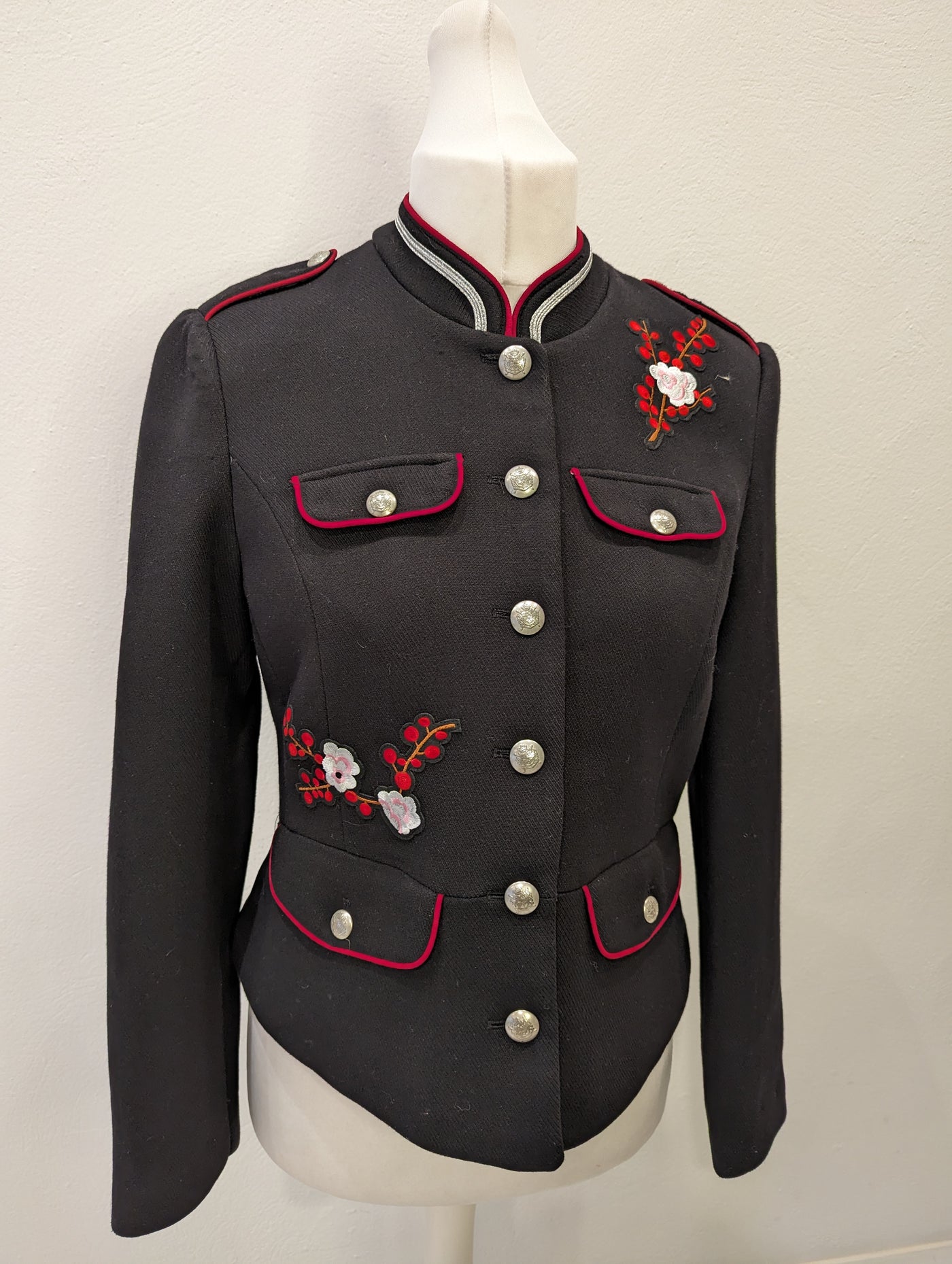 Oui military embroidered jacket 14