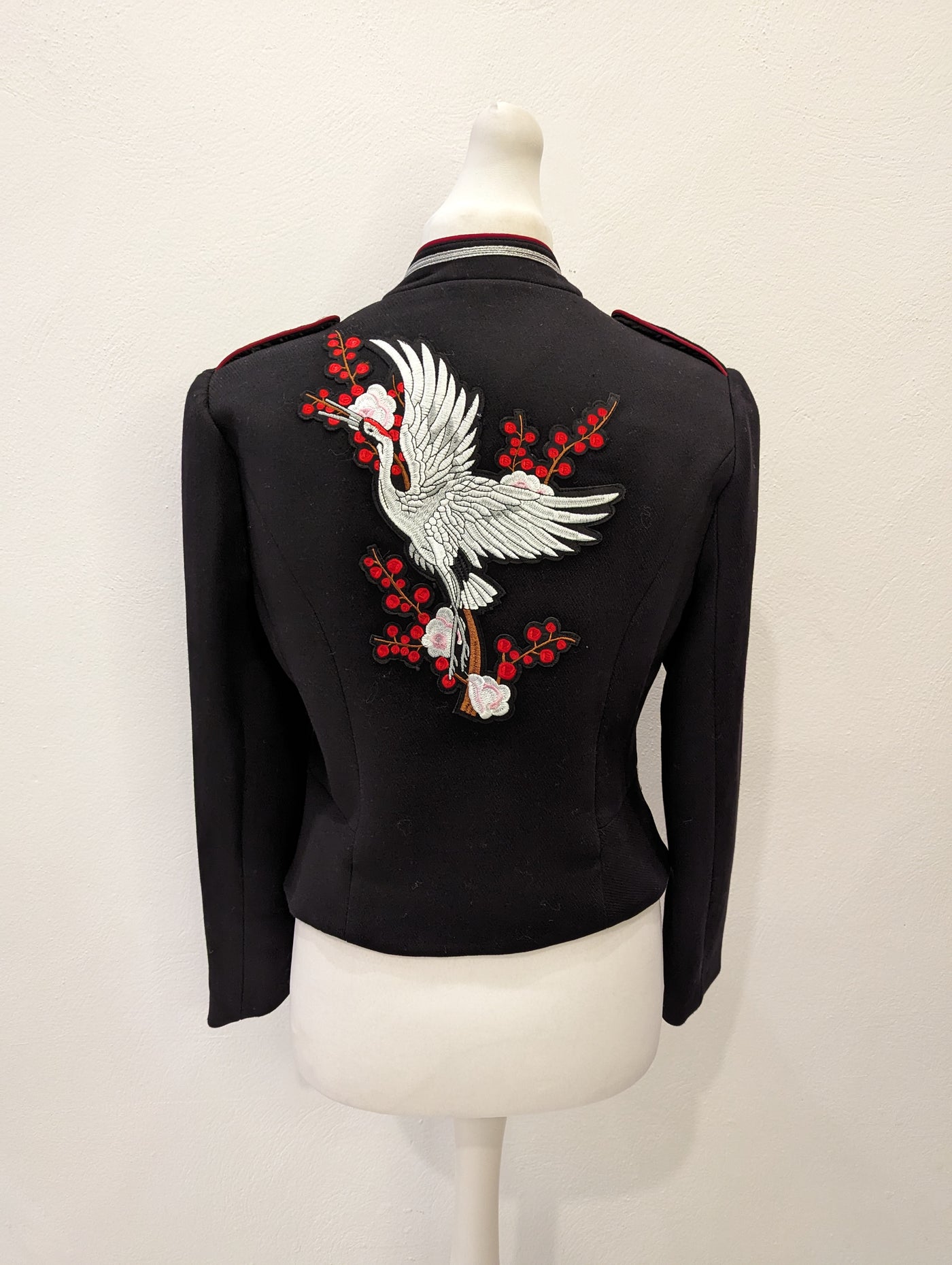 Oui military embroidered jacket 14