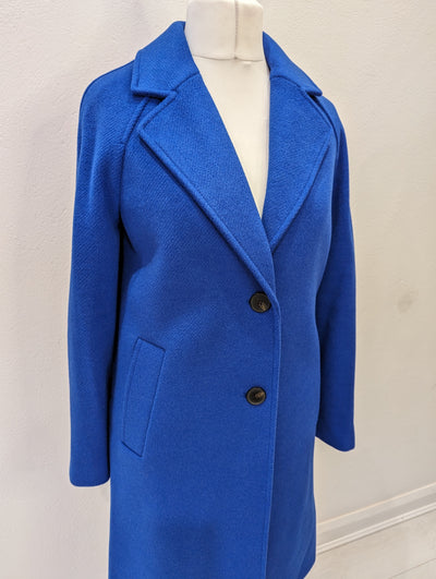 M&S Royal Blue Coat 8 RRP £69