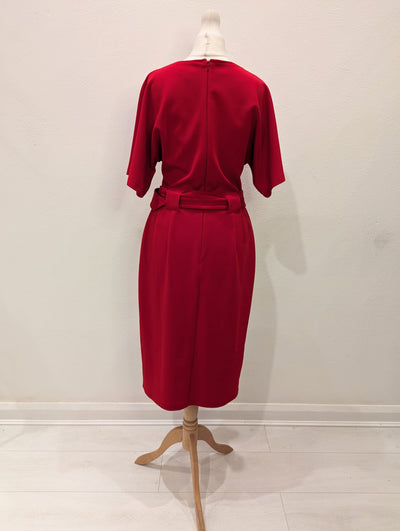Monsoon Red Dress 10