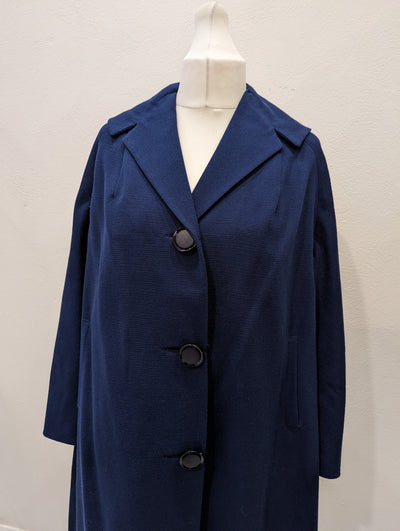 Long dark blue jacket 12-16