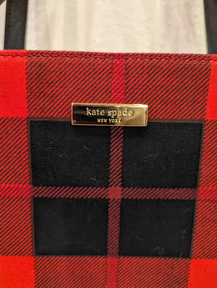 Kate Spade Red Check Bag – The Wardrobe