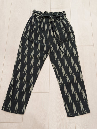 Indi & Cold Green Print Trousers 10