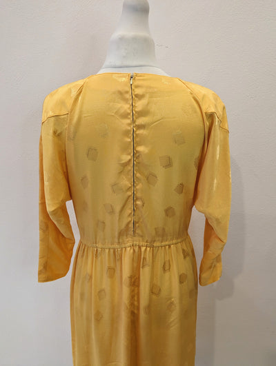 1980s Sunshine - Yellow dress 16