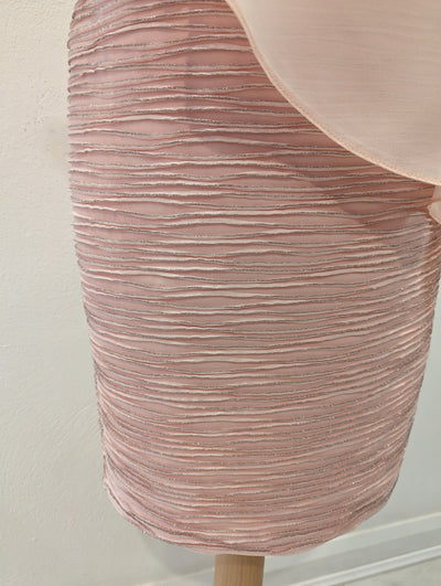 Pink Diamante Chiffon Dress 10