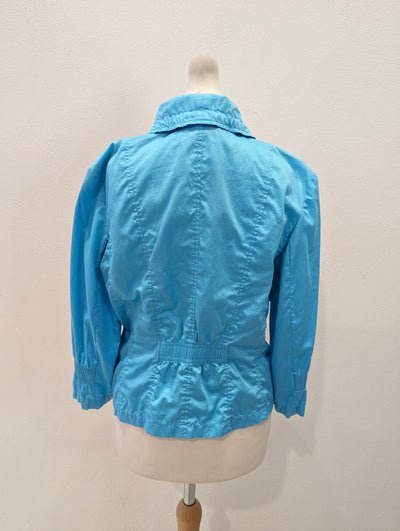 Gerry Weber Blue Frill Jacket Small
