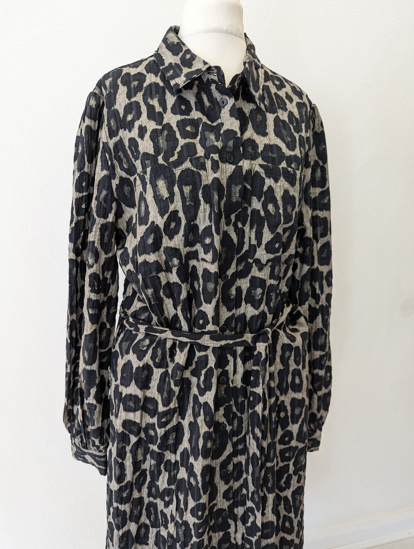 Yest Leopard Shirt Dress 8
