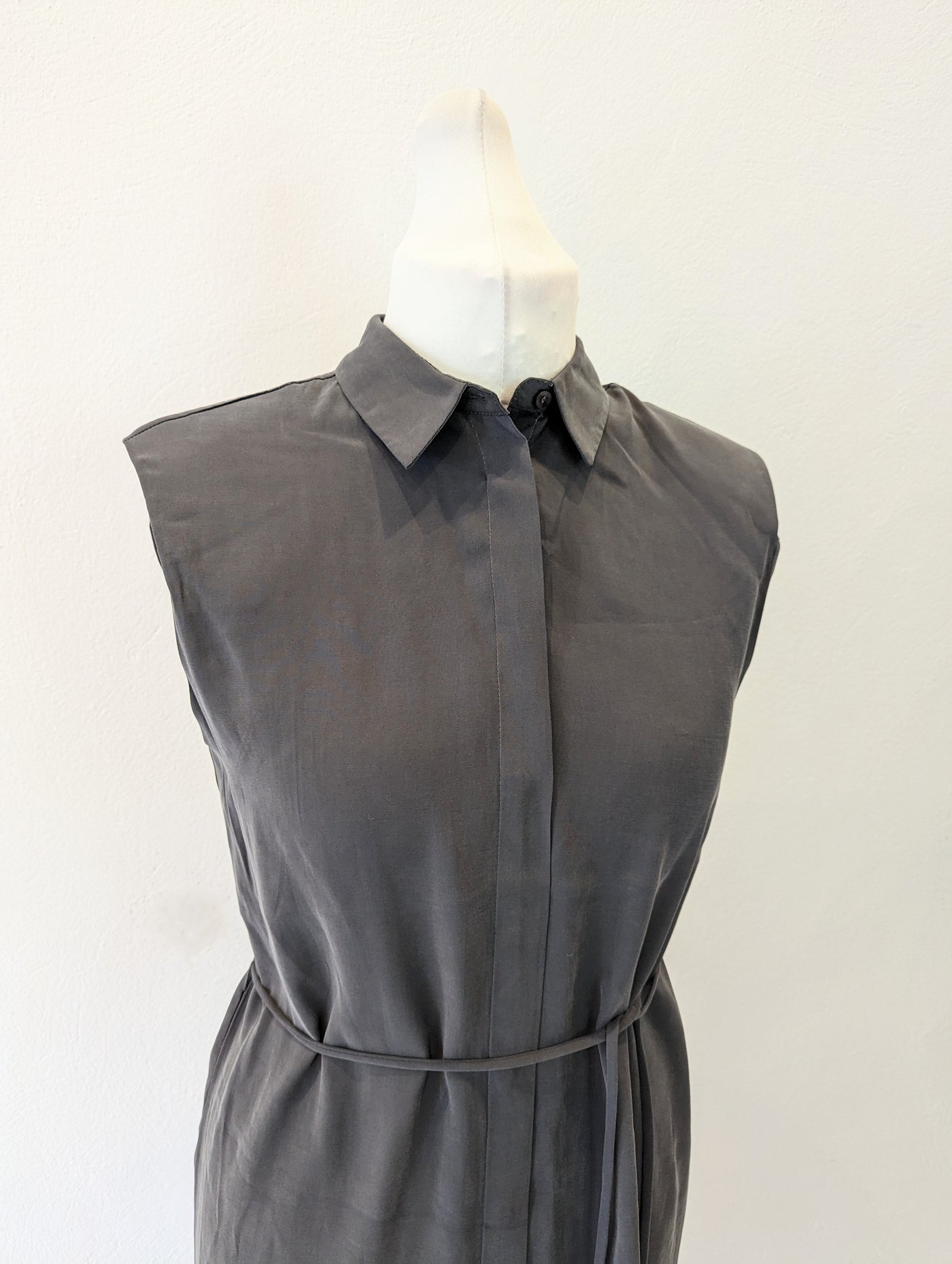 Ichi grey sleeveless dress 8/10