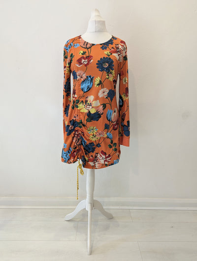 House of Holland Orange Floral Dress 14