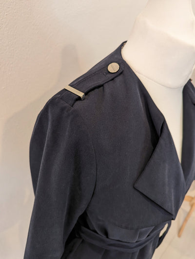 Ted Baker Navy Duster Coat 2