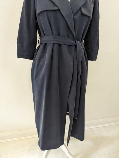 Ted Baker Navy Duster Coat 2