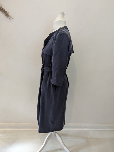 Ted Baker Navy Duster Coat 2