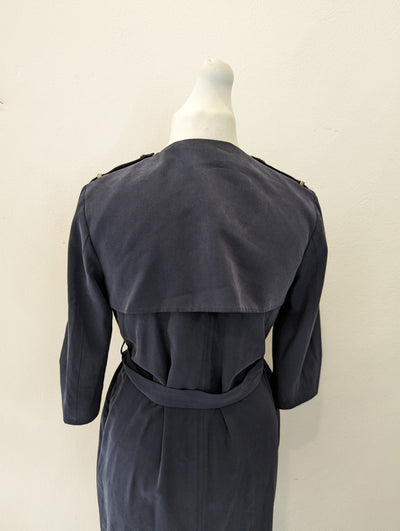 Ted Baker Navy Duster Coat 2