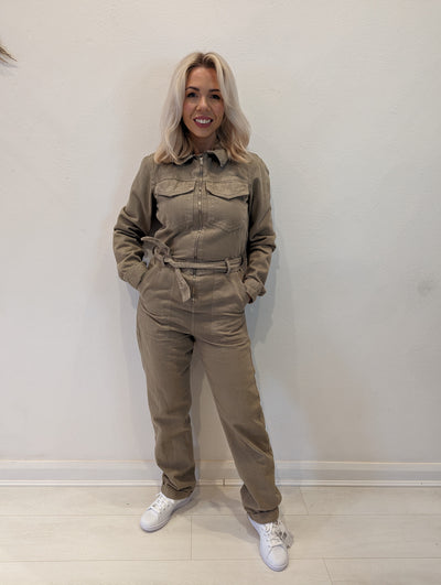 Weekday Beige Jumpsuit 36