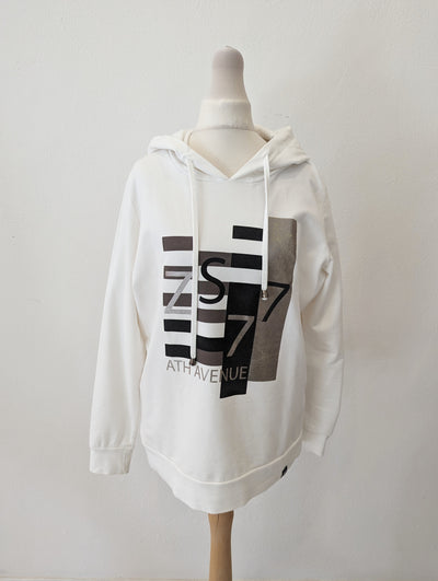 Zoso White Hoodie M