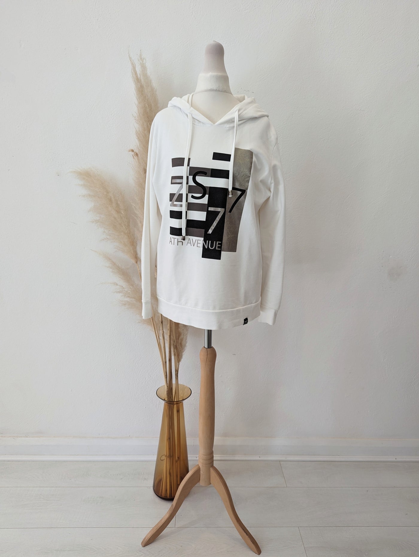 Zoso White Hoodie M