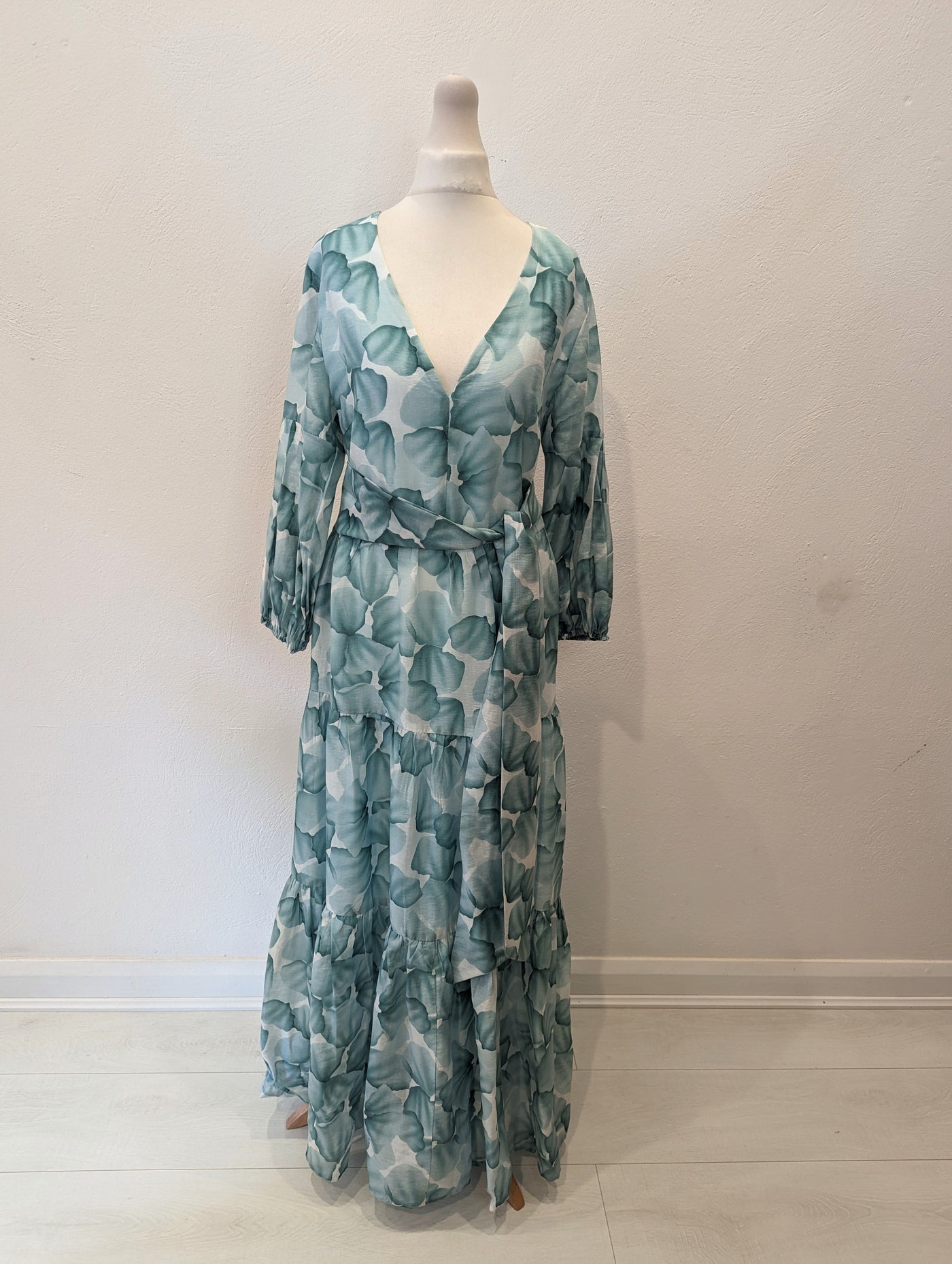 Anonyme Aqua Maxi Dress NWT 10 RRP £145