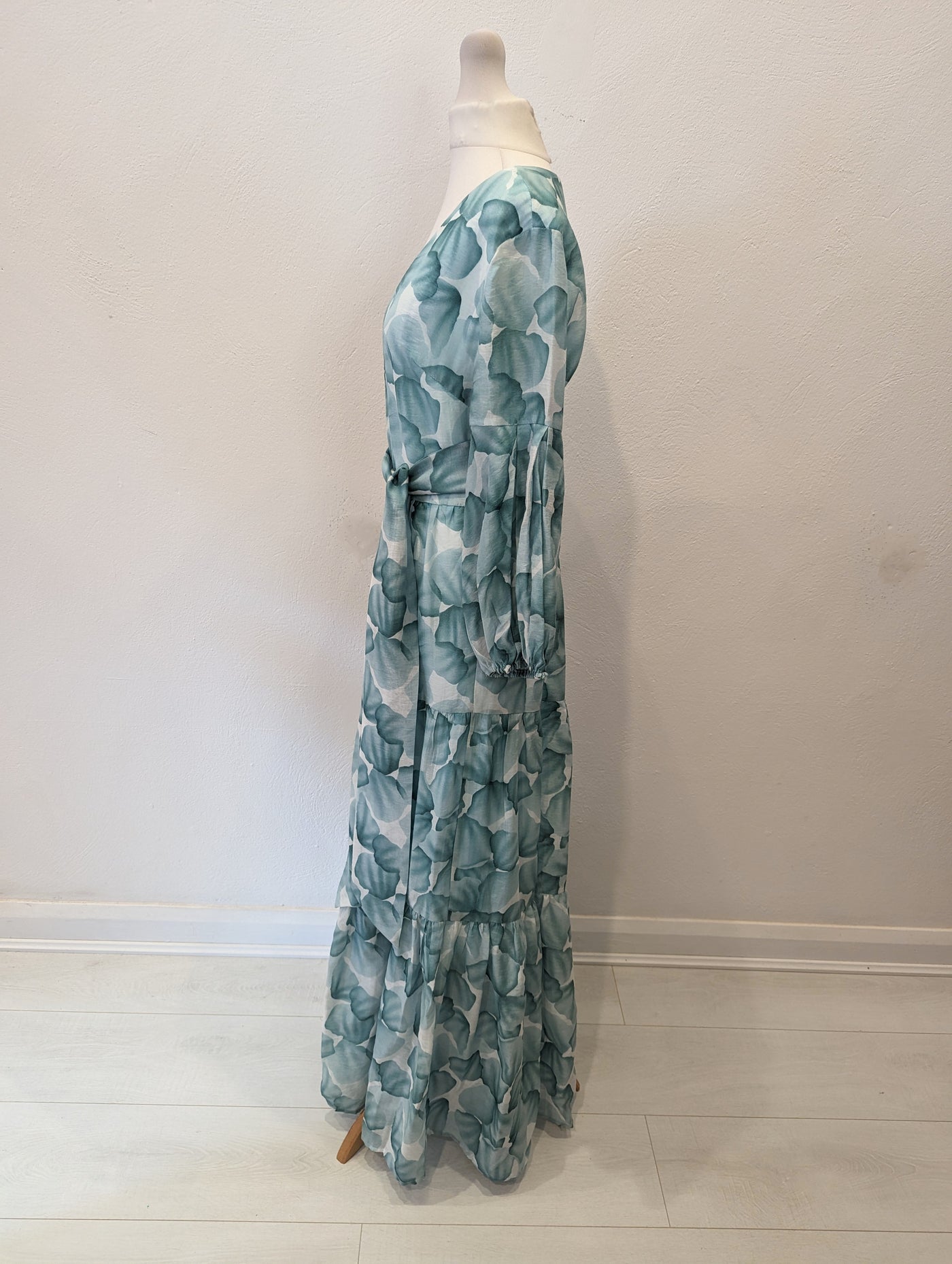 Anonyme Aqua Maxi Dress NWT 10 RRP £145