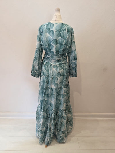 Anonyme Aqua Maxi Dress NWT 10 RRP £145