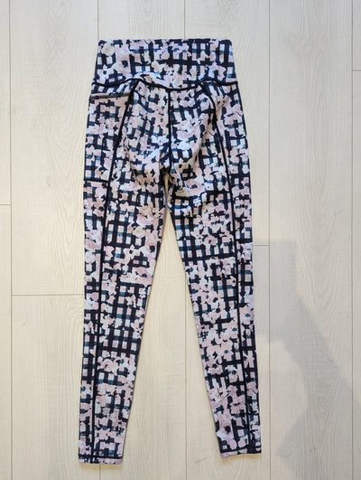 Sweaty Betty Navy & pink Leggings S