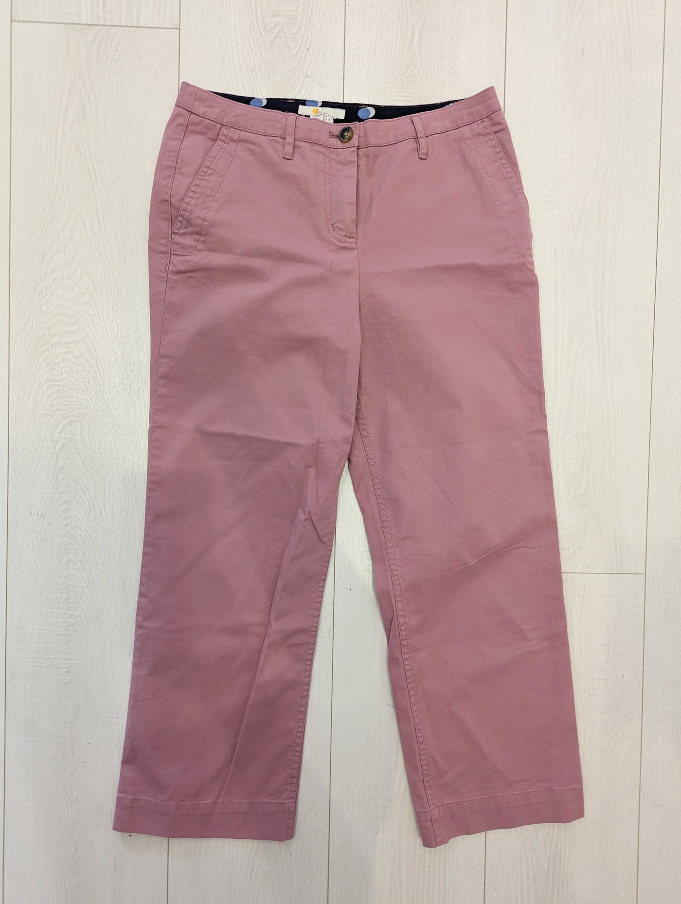 Pink Boden trousers 10R