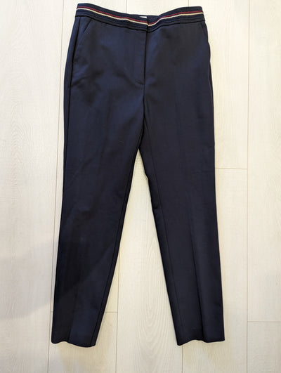 Reserved Navy Slim Leg Trousers 14 NWT £25