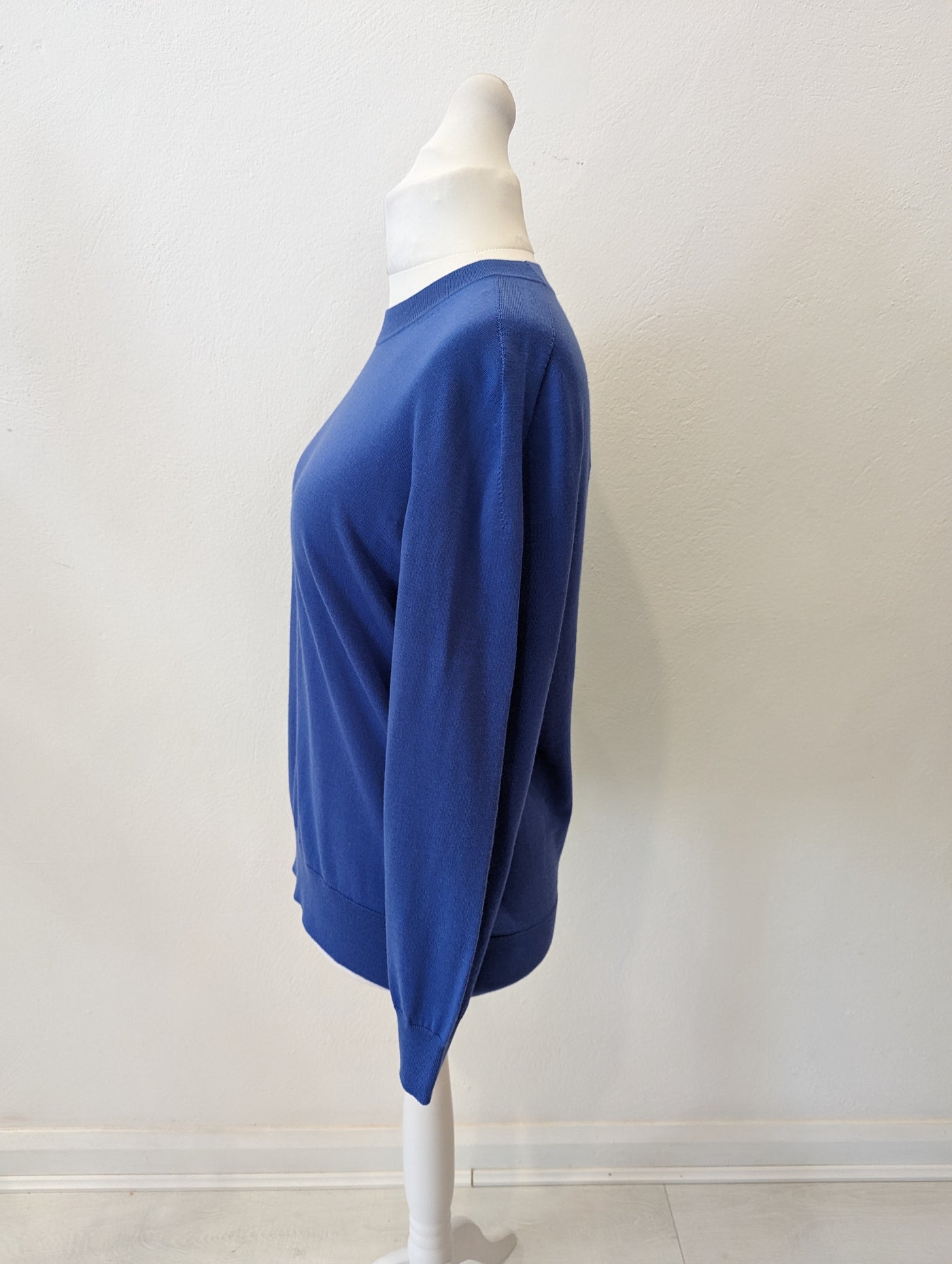 Cos blue wool jumper M