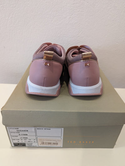 Ted Baker pink slip on trainers 5