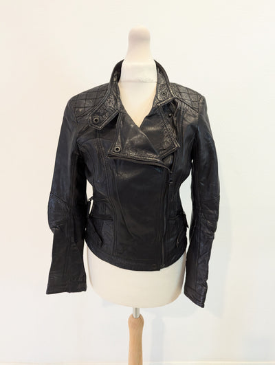 South Black Leather Jacket 6