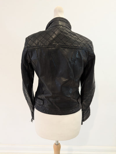 South Black Leather Jacket 6