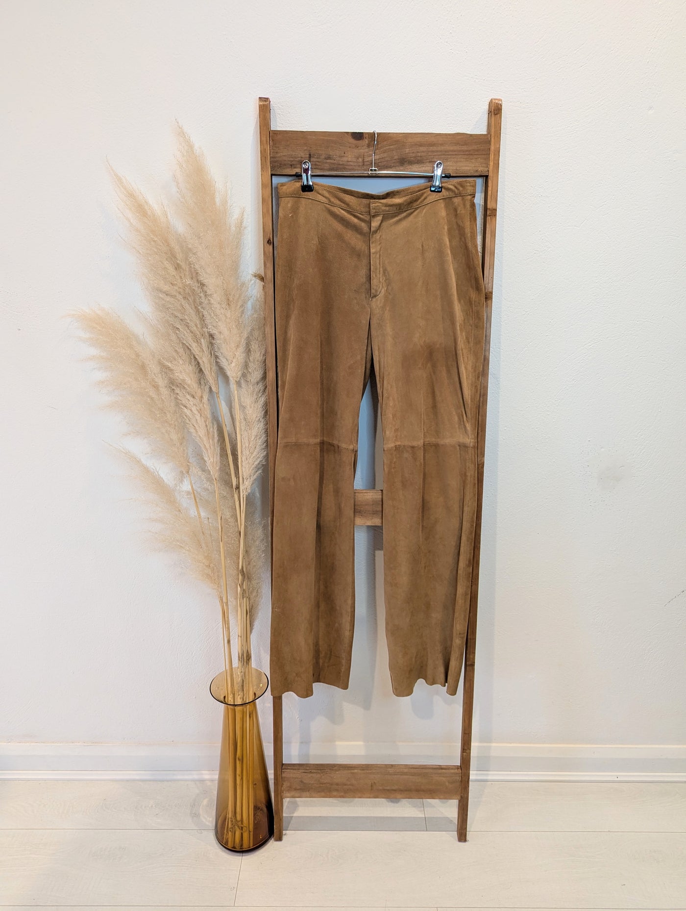 Vintage M&S fine Suede Trousers 14 NWT