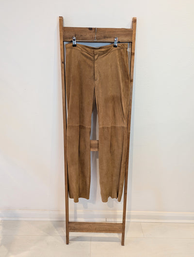 Vintage M&S fine Suede Trousers 14 NWT